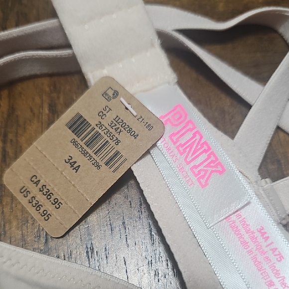 Elegant Cream Bra - Picture 2 of 5